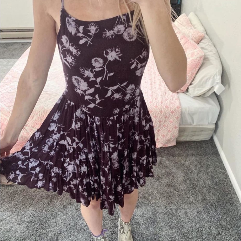 Floral Purple Free People Dress